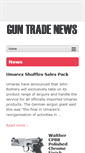 Mobile Screenshot of guntradenews.com