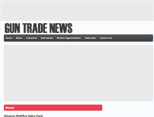 Tablet Screenshot of guntradenews.com
